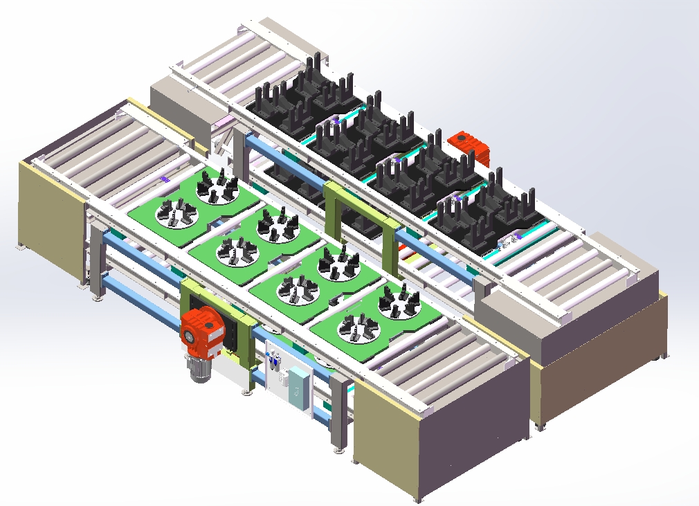 05-1重型辊筒输送循环线