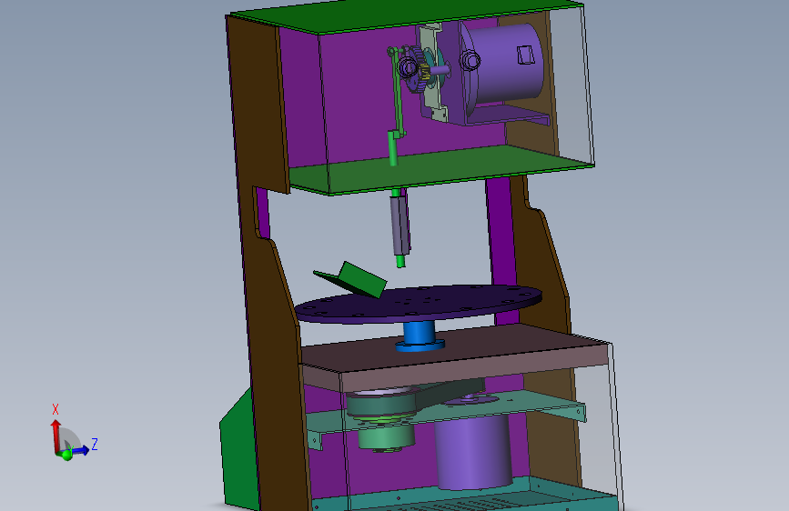 XL-山楂去核机的设计三维SW设计素材