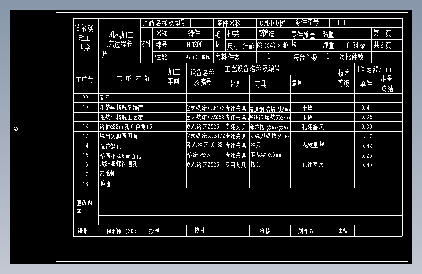 831008拨叉加工工艺及钻2-φ20孔夹具设计【方案2】【含全部夹具零件图】