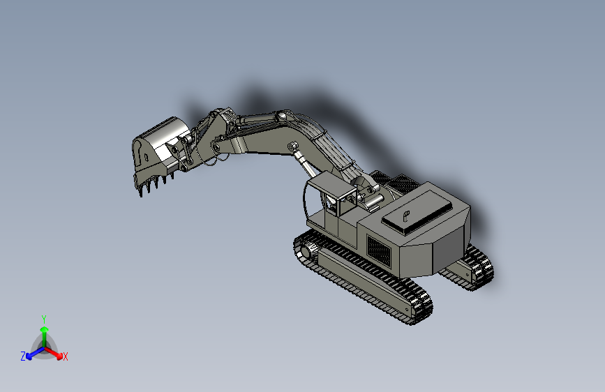 excavator-44履带挖掘机