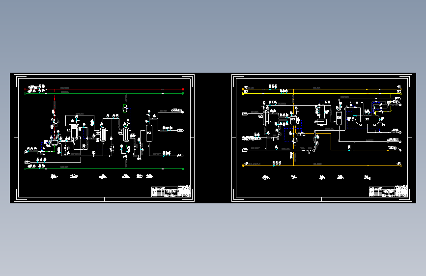 XO1-年产25万吨的合成氨车间CAD毕业设计图纸CAD745006