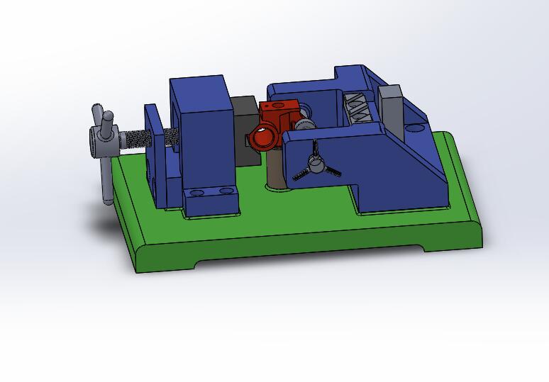 气门摇臂轴支座加工工艺及铣下底面夹具设计【含三维SolidWorks和UG】【原创】