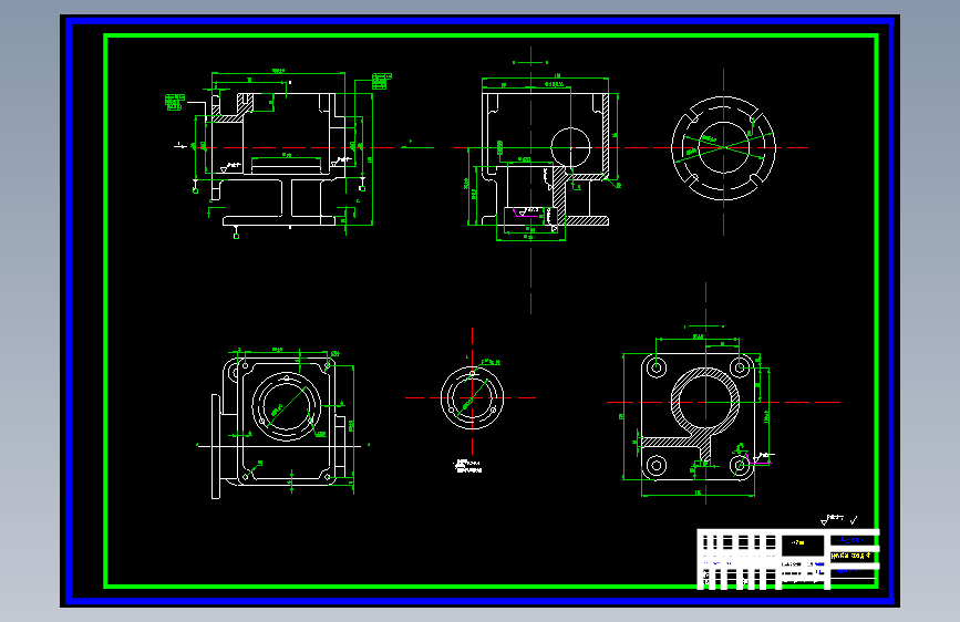 蜗杆蜗轮减速器箱体机械加工工艺规程及工艺装备夹具设计【含CAD图和全套卡片】