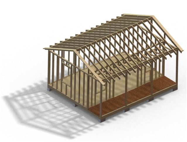16x20小屋门廊