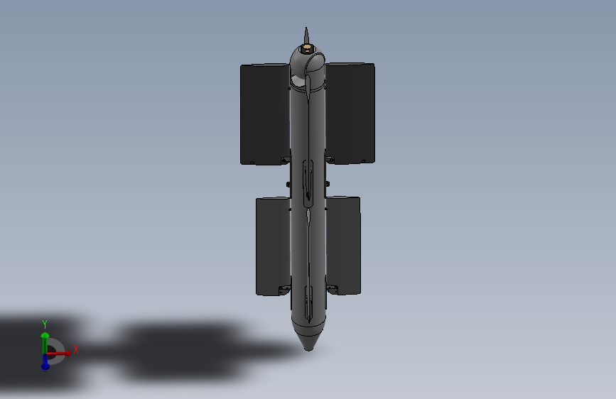 无人机导弹模型