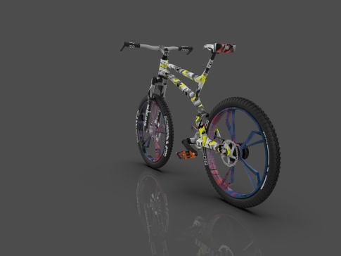 25---自行车sw2014三维图纸模型设计图纸