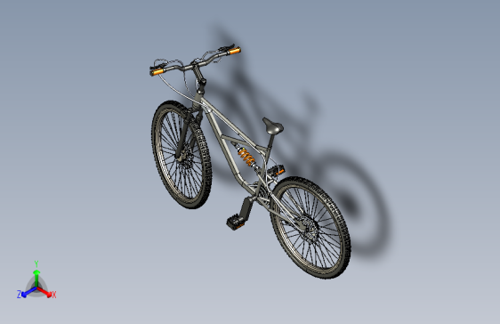48---变速自行车设计图sw2016三维图纸模型设计图纸