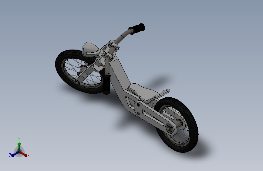 67---自行车改造的充电配件设计模型sw2010三维图纸模型设计图纸