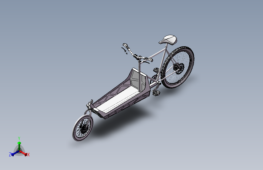95---货运自行车设计模型 sw2010三维图纸模型设计图纸