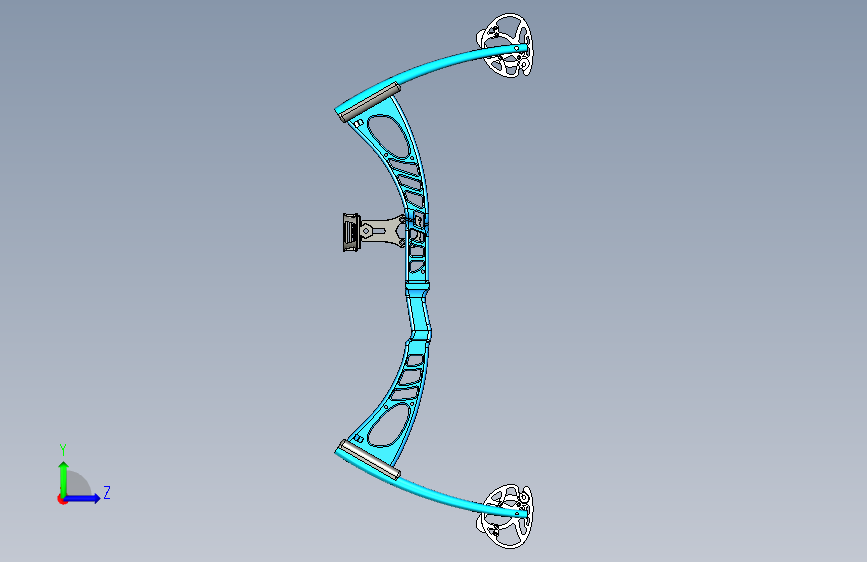 D5 复合弓 Youth Compound Bow 左侧视图