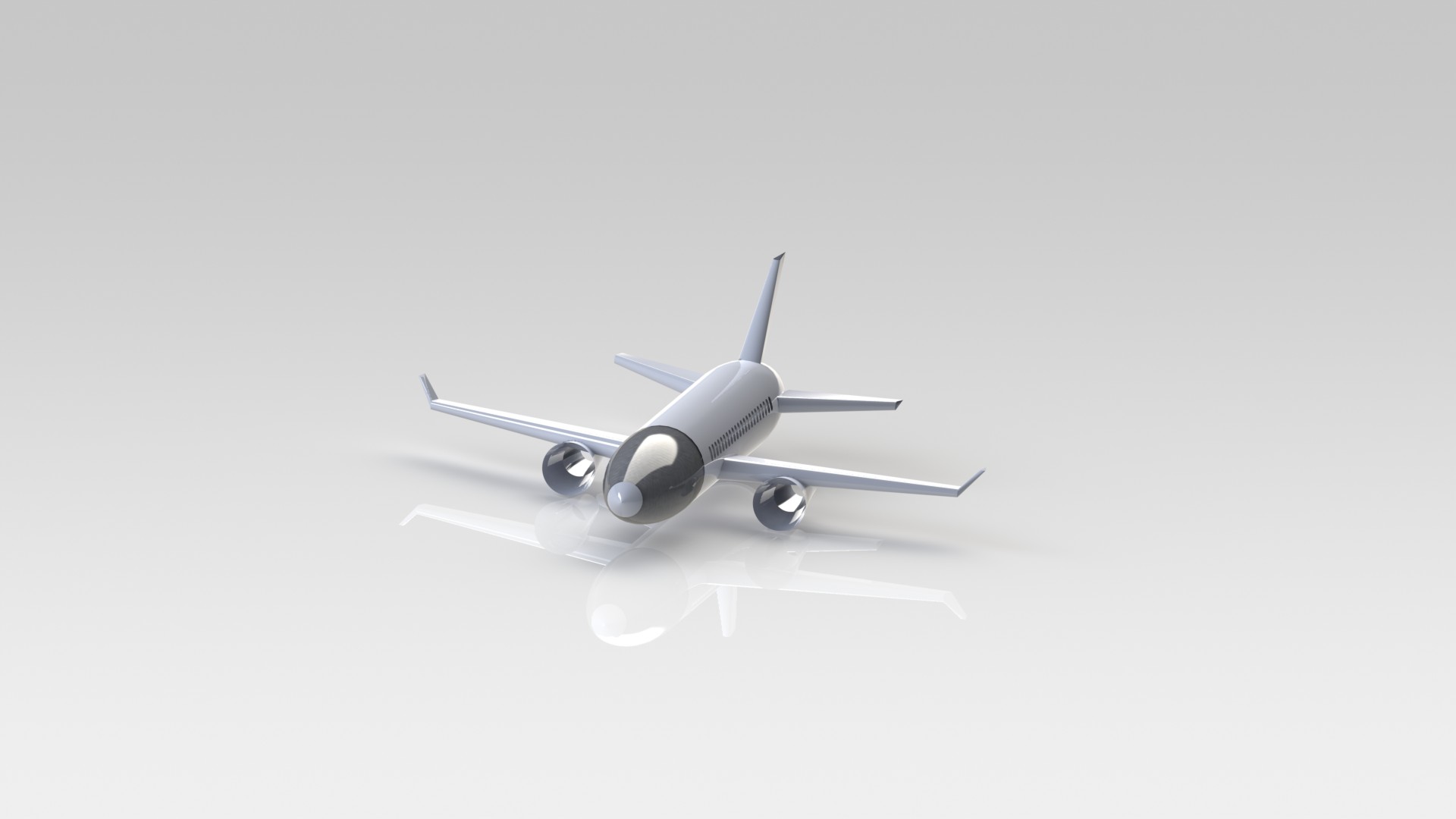 简易飞机模型