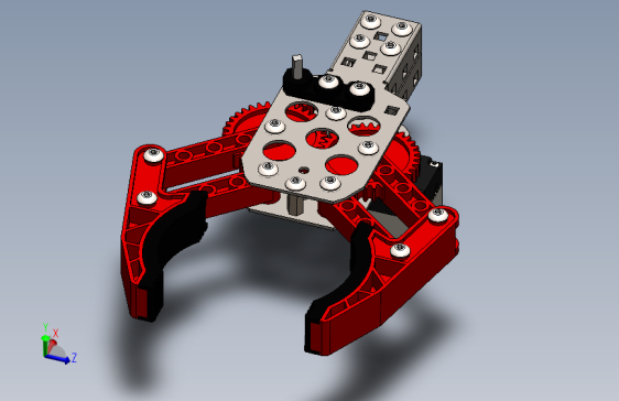 可以3D打印的机器人抓手末端执行器
