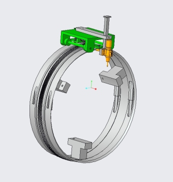 管道外圆自动焊接机的结构设计机仿真【含三维+文档+CAD图】