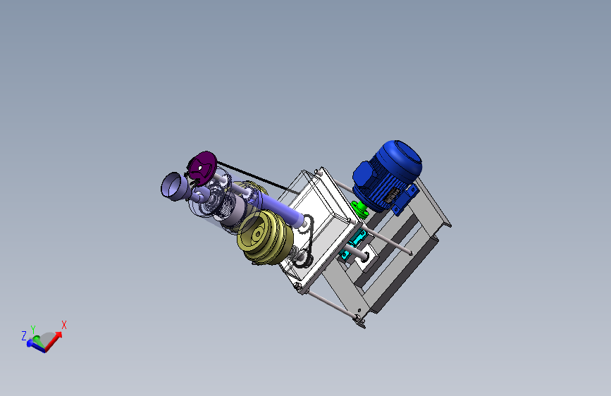 炒栗子机机器设计含三维SW模型+CAD+文档