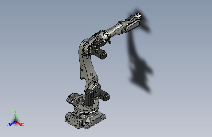 埃斯顿ER220B-2650 六轴工业机器人三维模型资料