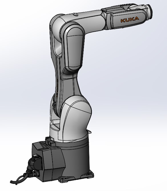 KUKA KR10_R900-2六轴工业机器人模型资料