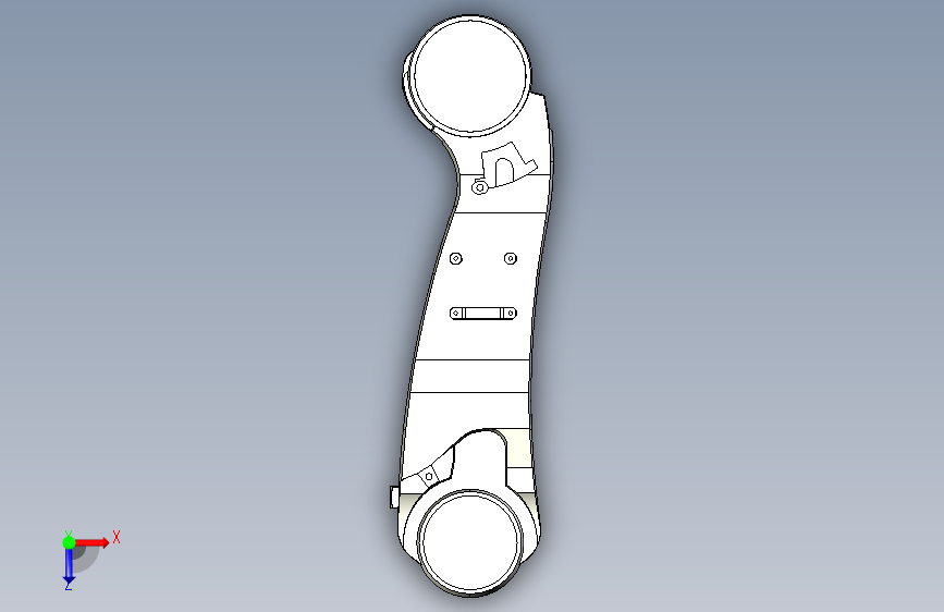 IRB6650S_200-300六轴工业机器人资料 俯视图