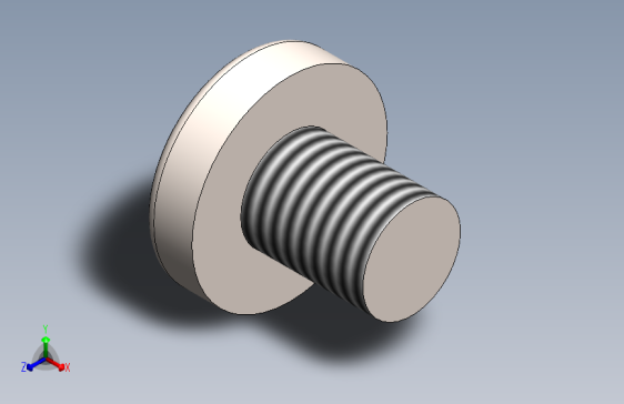 螺丝 M2 x 十字盘头-M2 x 2.5 Screw head.SLDPRT