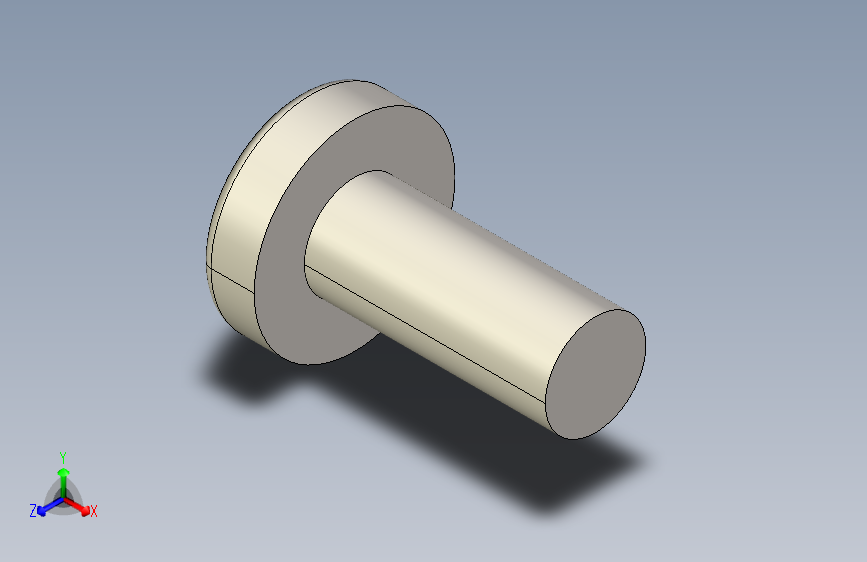 螺丝 M2.5 十字盘头-M2.5 x 6 Screw head.STEP