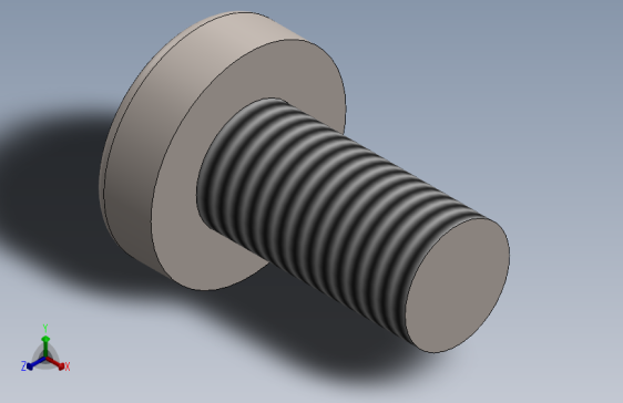 螺丝 M3 十字盘头-M3 x 6 Screw head.SLDPRT