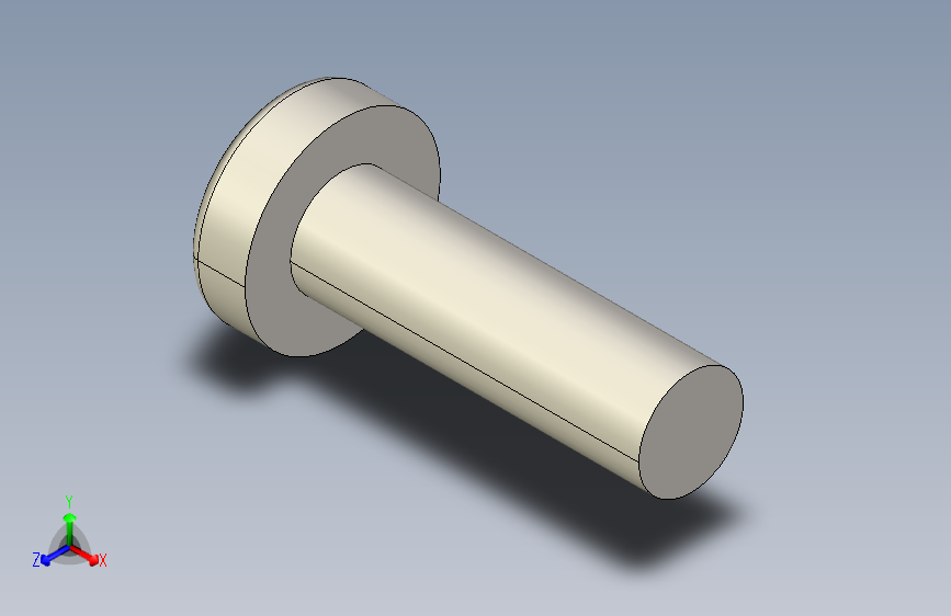 螺丝 M3 十字盘头-M3 x 10 Screw head.STEP
