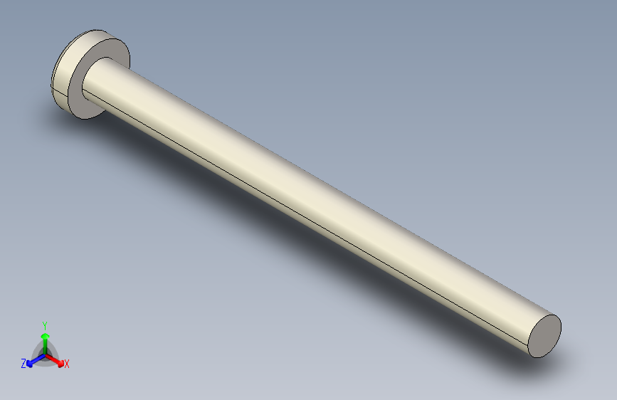 螺丝 M3 十字盘头-M3 x 40 Screw head.STEP