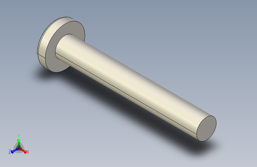 螺丝 M3.5 十字盘头-M3.5 x 25 Screw head.STEP