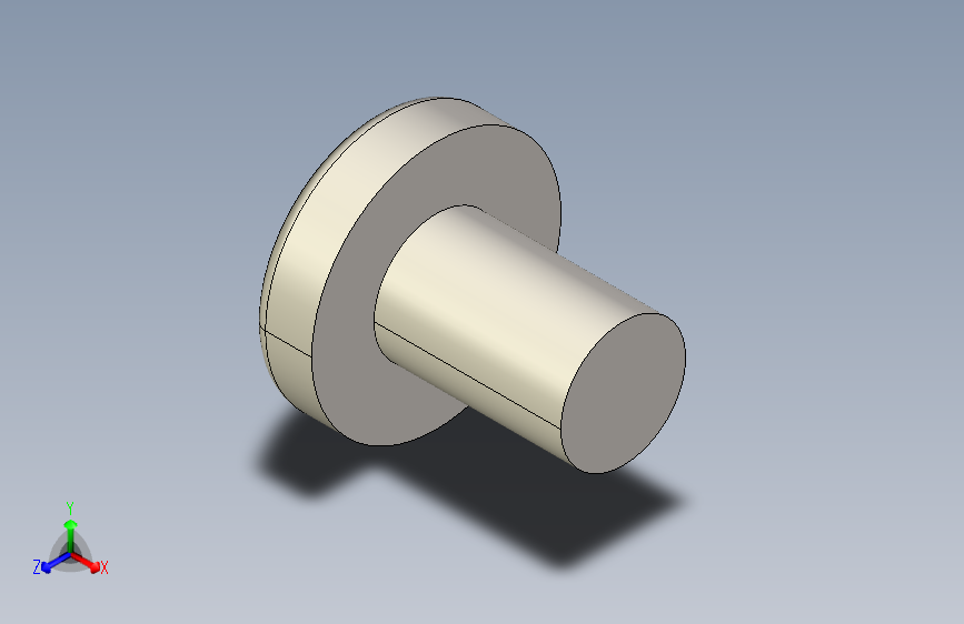 螺丝 M4 十字盘头-M4x6 Screw head.STEP