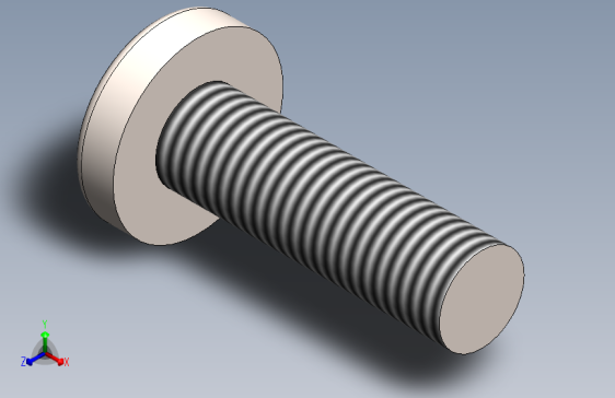 螺丝 M6 十字盘头-M6x20 Screw head.SLDPRT