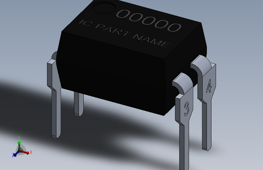 IC元器件-00 BLANK IC 4-Pin