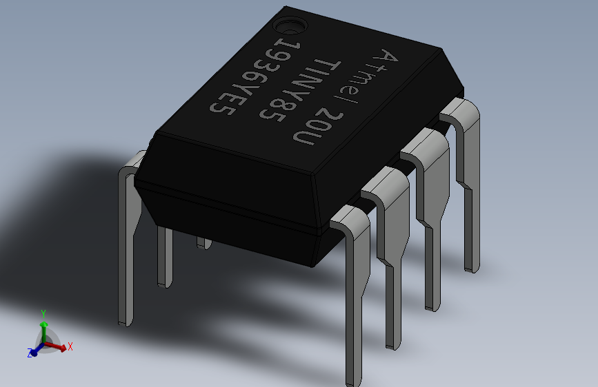 IC元器件-ATTINY85-20PU