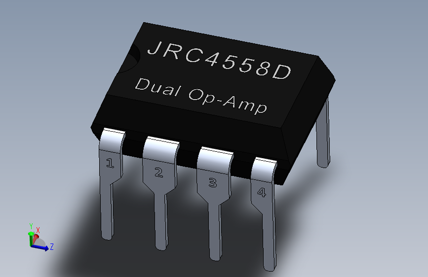 IC元器件-JRC4558D Dual Op-Amp