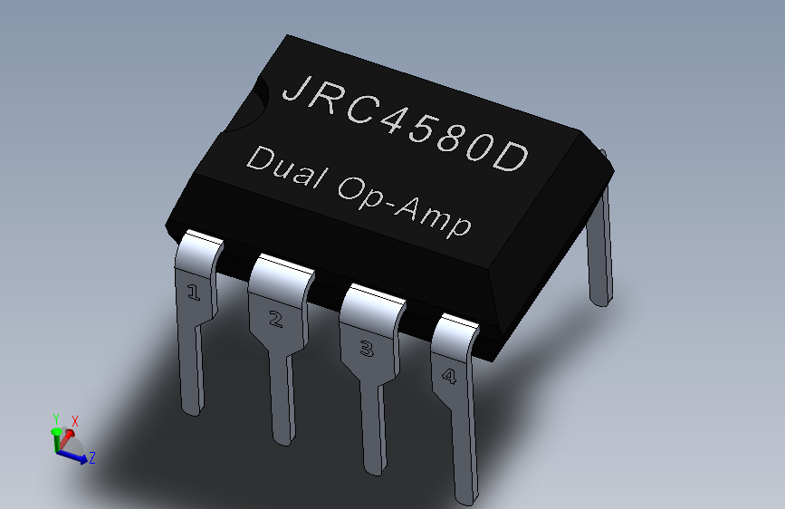 IC元器件-JRC4580D Dual Op-Amp