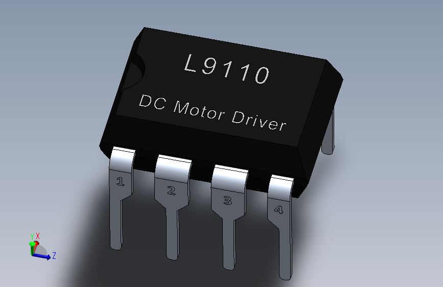 IC元器件-L9110 IC DC Motor Driver