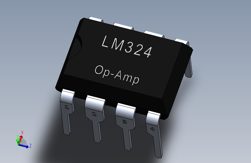 IC元器件-LM324 Op-Amp