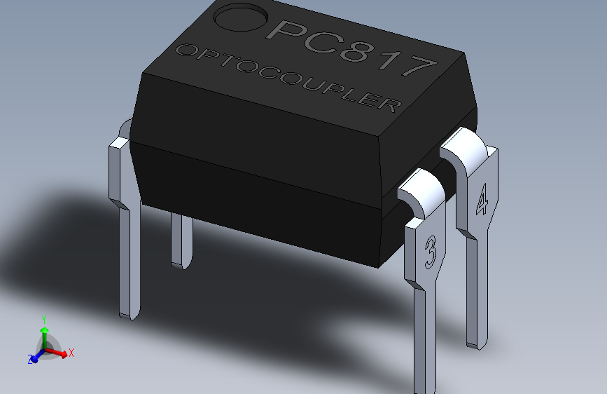 IC元器件-PC817 OPTOCOUPLER