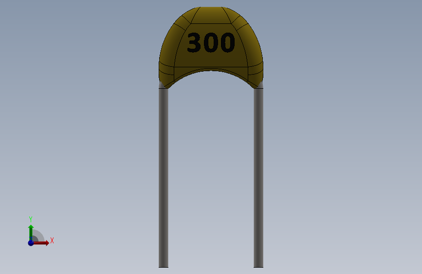 电容器 二极管 电阻器-Capacitor Ceramic 300 30pF