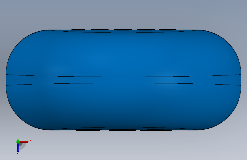 电容器 二极管 电阻器-Capacitor Ceramic 821 3KV 820pF 俯视图