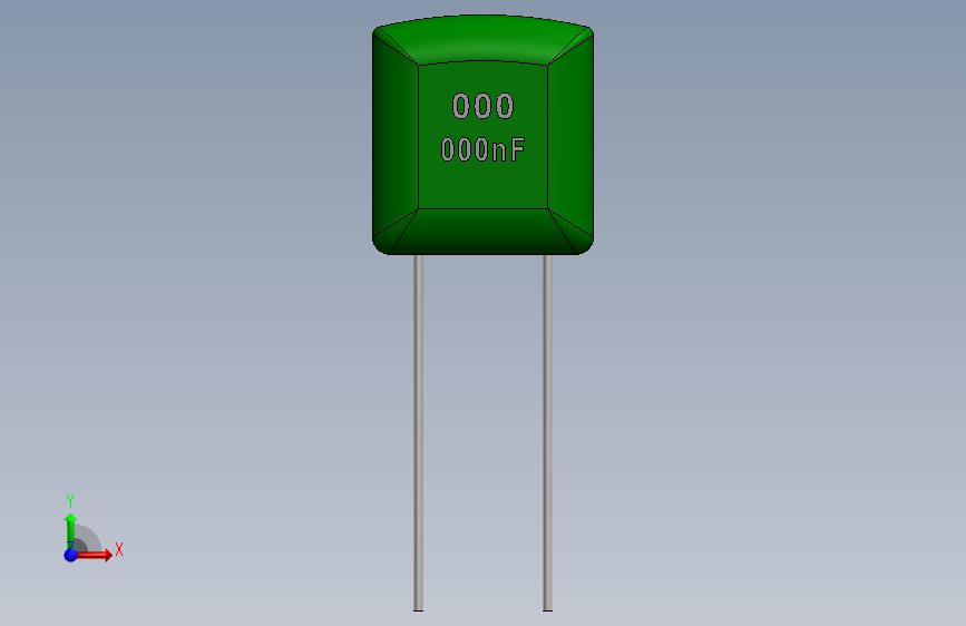 电容器-000 Polyester Film Capacitor BLANK-07