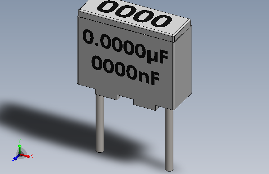 电容器-Blank GRAY1 Box Film Capacitor