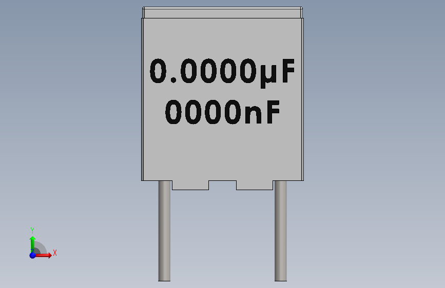 电容器-Blank GRAY2 Box Film Capacitor