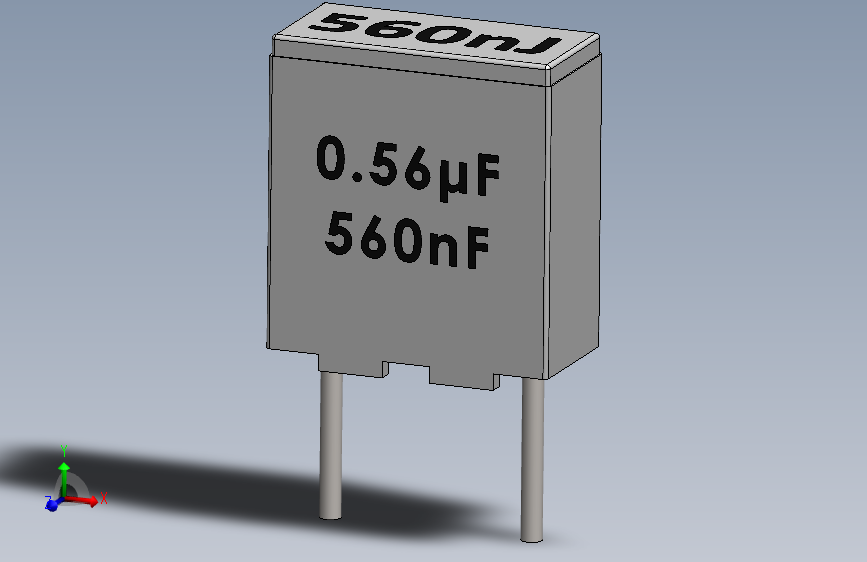 电容器-Box Film Capacitor 0.56uf 560nf