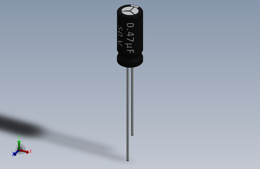 电容器-Capacitor 0.47uF-50V