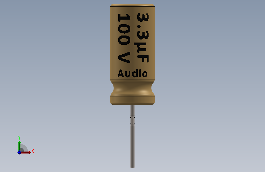 电容器-Capacitor 3.3uF-100V Audio