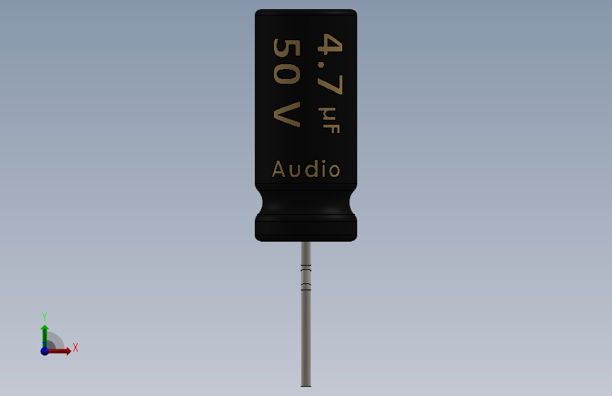 电容器-Capacitor 4.7uF-50V Audio