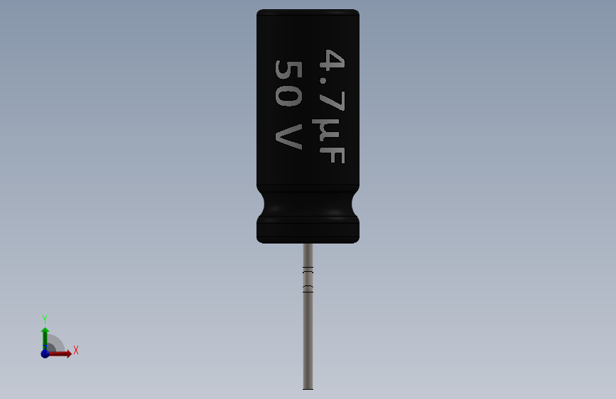 电容器-Capacitor 4.7uF-50V