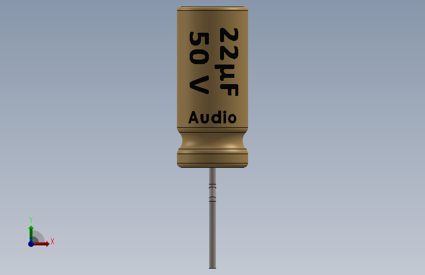电容器-Capacitor 22uF-50V Audio