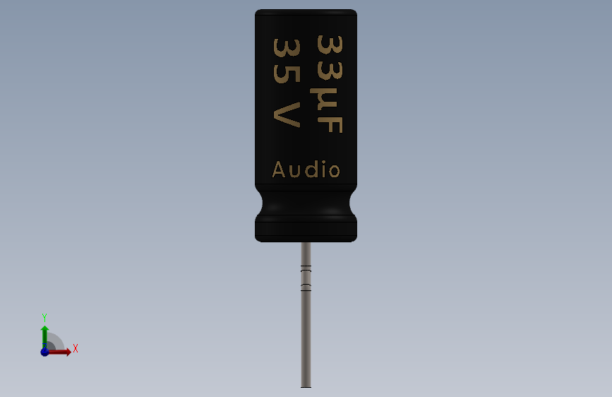 电容器-Capacitor 33uF-35V Audio