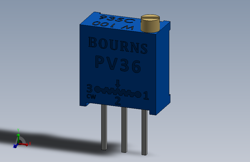 电位计-Trimmer Resistor 10 Ohm