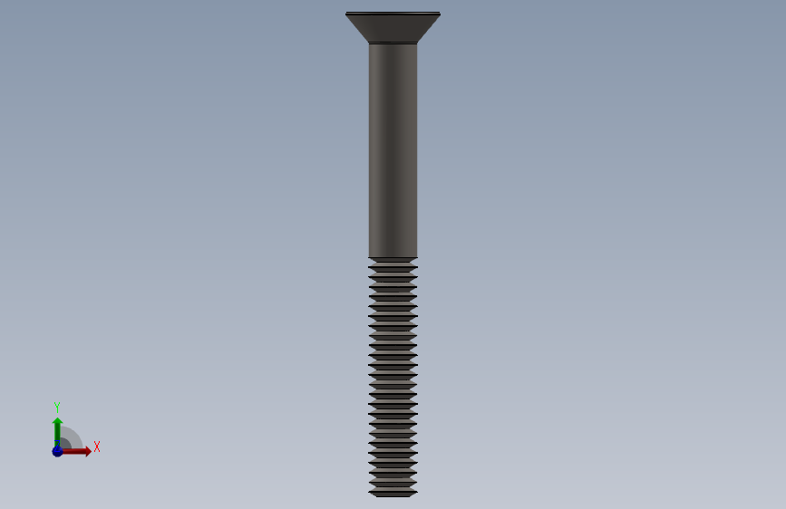 紧固件-0.2500 Allen Flathead